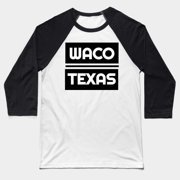 texas waco t-shirt Baseball T-Shirt by rami99